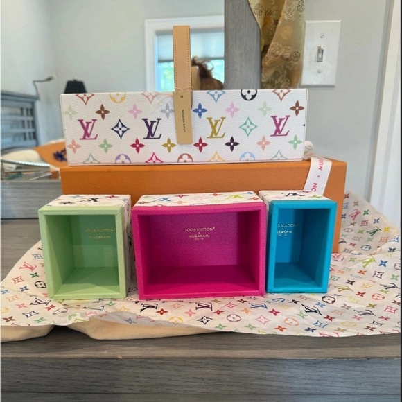 Louis Vuitton X Murakami 2025 Multicolor Monogram Robert Toolbox Organizer- NWT - Picture 4 of 6